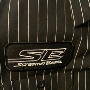 Harley Davidson Work button up type shirt  Big Mens 5x Size. With Tag.